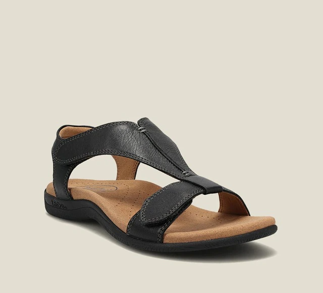 Comfortabele orthopedische lederen sandalen - By La Bella Vie