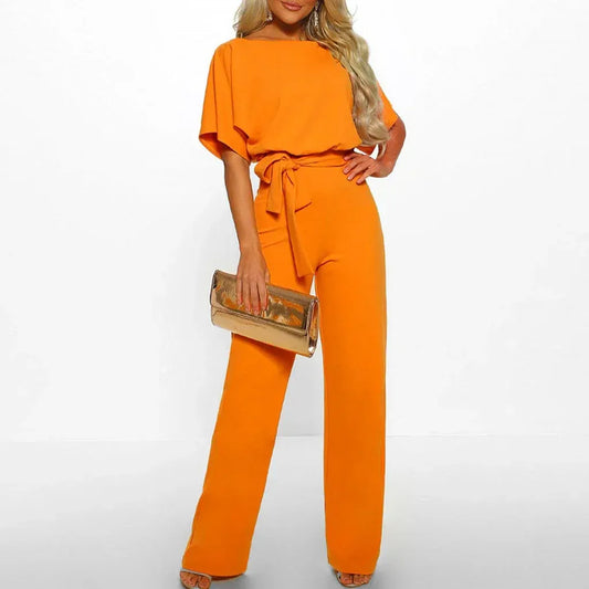 Elegante Wide Leg Jumpsuit - By La Bella Vie