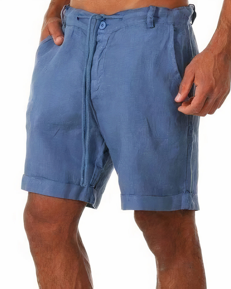 LinenEase Heren Zomershorts – Stijl & Comfort