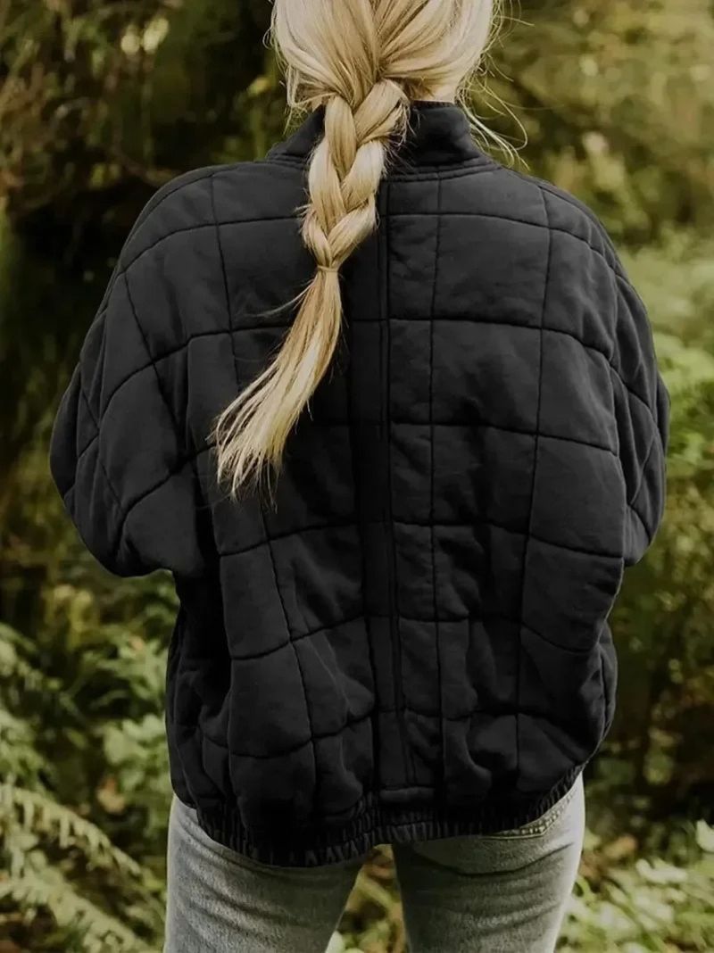 Josiane | Gevoerd jasje met een elegante oversized look