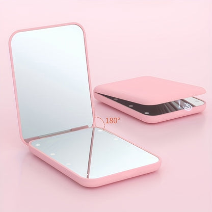 Draagbare LED Make-up Spiegel – Compact, Veilig & Altijd Stijlvol