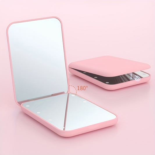 Draagbare LED Make-up Spiegel – Compact, Veilig & Altijd Stijlvol