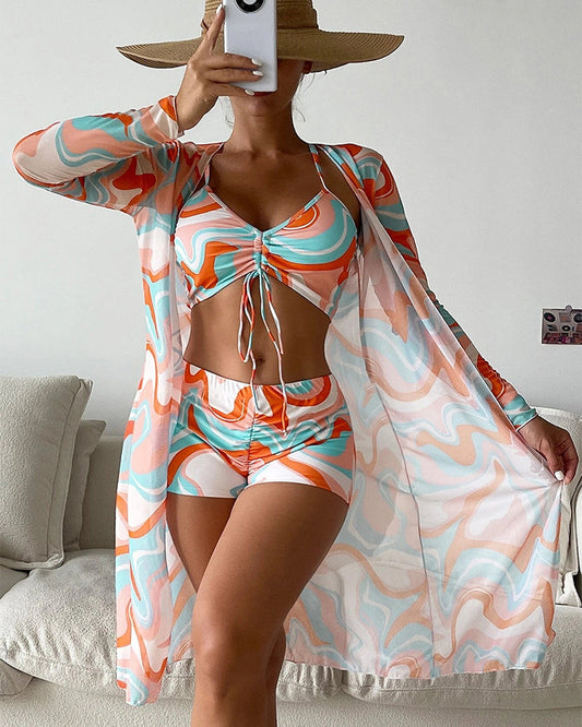 Victoria | 3-delige Bikiniset met Print