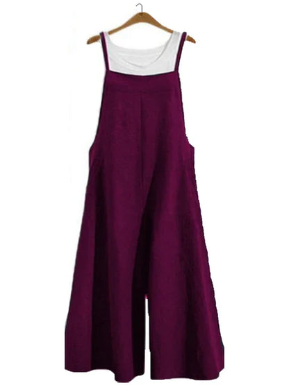 Kira - comfortabele wijde jumpsuit - By La Bella Vie