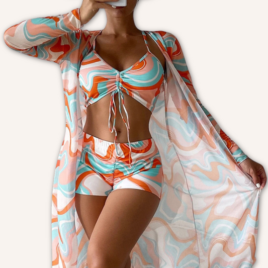 Victoria | 3-delige Bikiniset met Print