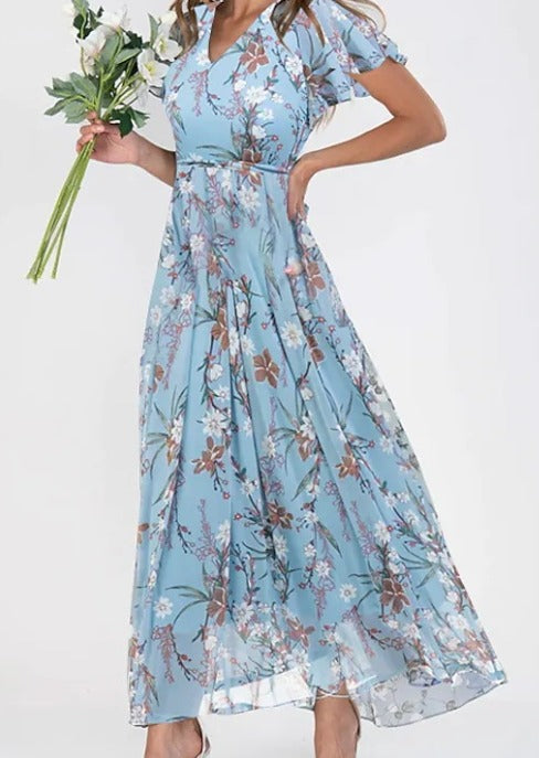 Rose - stijlvolle jurk met ruches