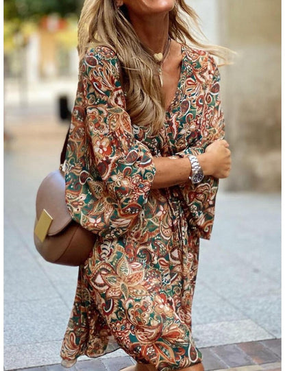 Vivienne - stijlvolle boho mini jurk