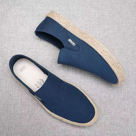 CasualEase Heren Espadrilles – Licht, Ademend & Tijdloos Stijlvol