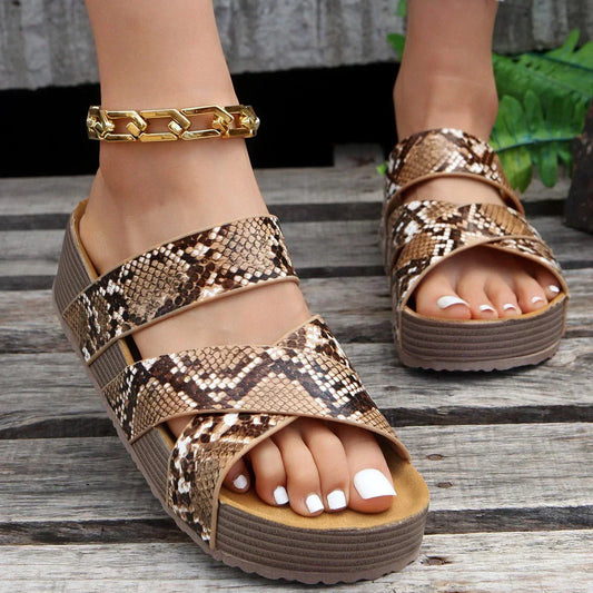 Orthopedische trendy sandalen - By La Bella Vie