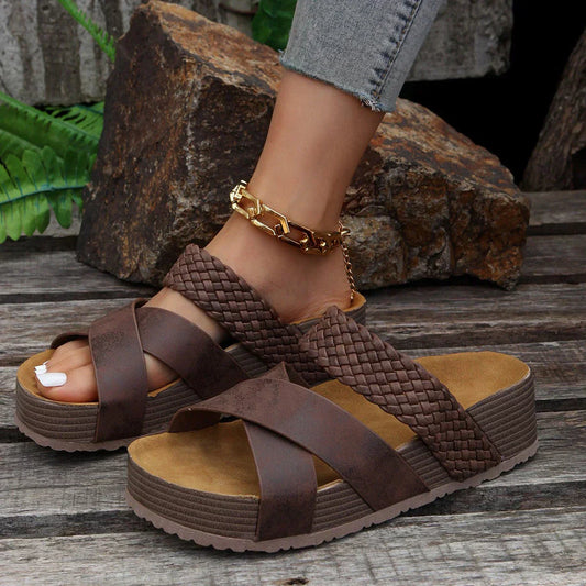 Orthopedische trendy sandalen - By La Bella Vie
