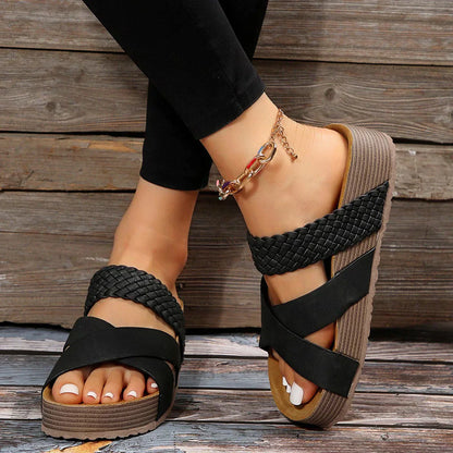 Orthopedische trendy sandalen - By La Bella Vie