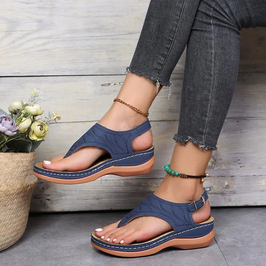 Comfortabele orthopedische sandalen met een chique uitstraling - By La Bella Vie