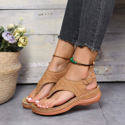 Comfortabele orthopedische sandalen met een chique uitstraling - By La Bella Vie