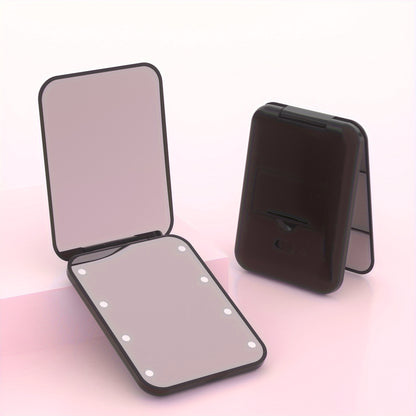 Draagbare LED Make-up Spiegel – Compact, Veilig & Altijd Stijlvol