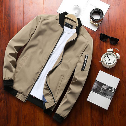 BreezeLine Jacket – Licht & Stijlvol Heren Zomerjack