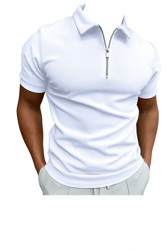 ZipFit – Het Casual Heren Poloshirt met Rits