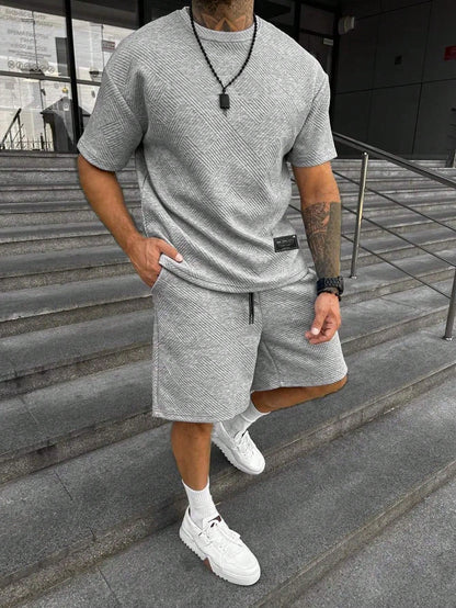 WaveStripe – Gestreepte Heren Zwemshorts – Sneldrogend & Comfortabel (Ook in Grote Maten)