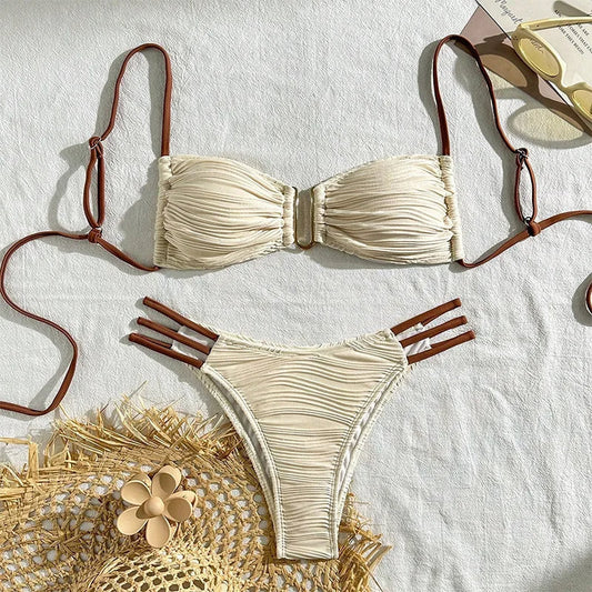 Ibiza High Waist Bikini - Modern & Trendy - By La Bella Vie