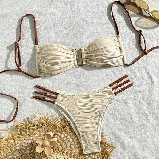 Ibiza High Waist Bikini - Modern & Trendy - By La Bella Vie