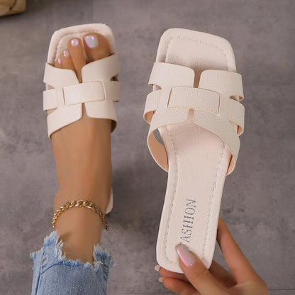 Casual outdoor zomerslippers - By La Bella Vie