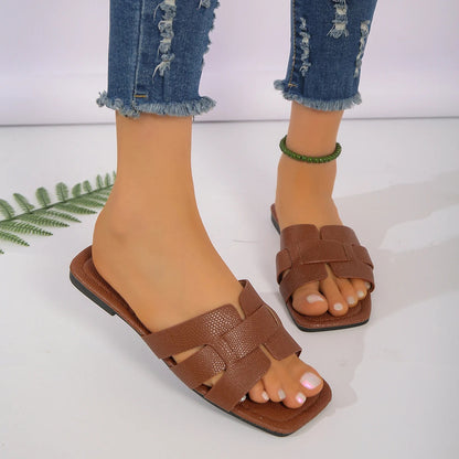 Casual outdoor zomerslippers - By La Bella Vie