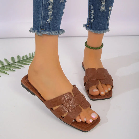 Casual outdoor zomerslippers - By La Bella Vie