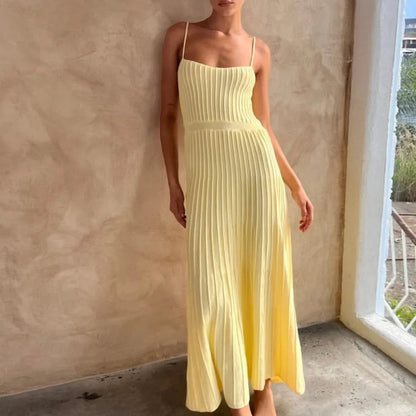Elise – Strapless Geplooide A lijn Jurk Dames