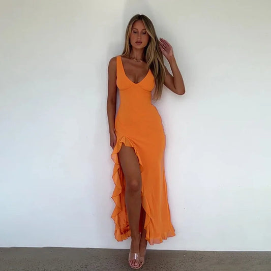 Camila – Elegante Maxi Jurk
