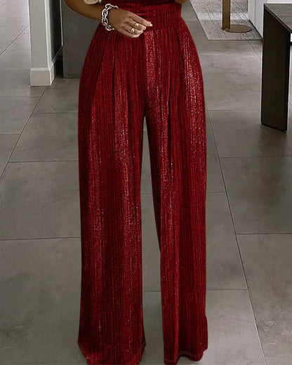 Elegante Wide Leg Jumpsuit - By La Bella Vie