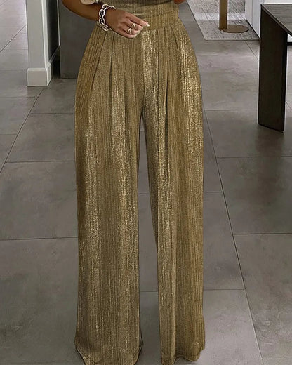 Elegante Wide Leg Jumpsuit - By La Bella Vie
