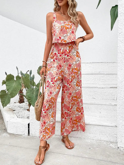 Wide Leg Zomer Jumpsuit - By La Bella Vie