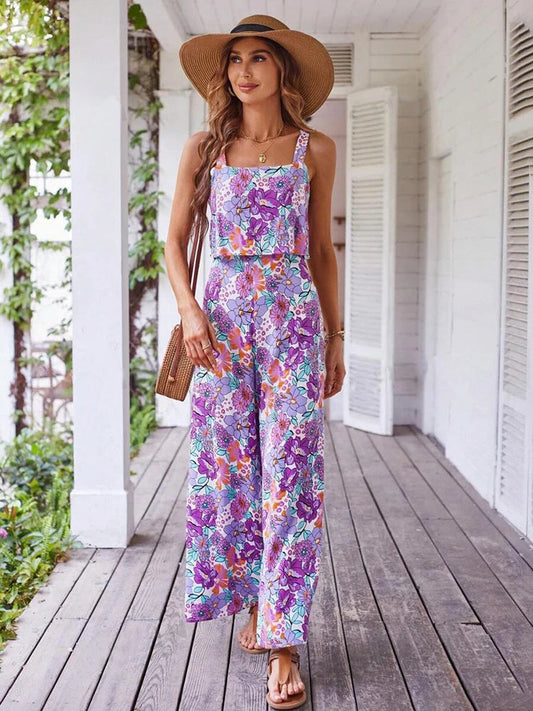 Wide Leg Zomer Jumpsuit - By La Bella Vie