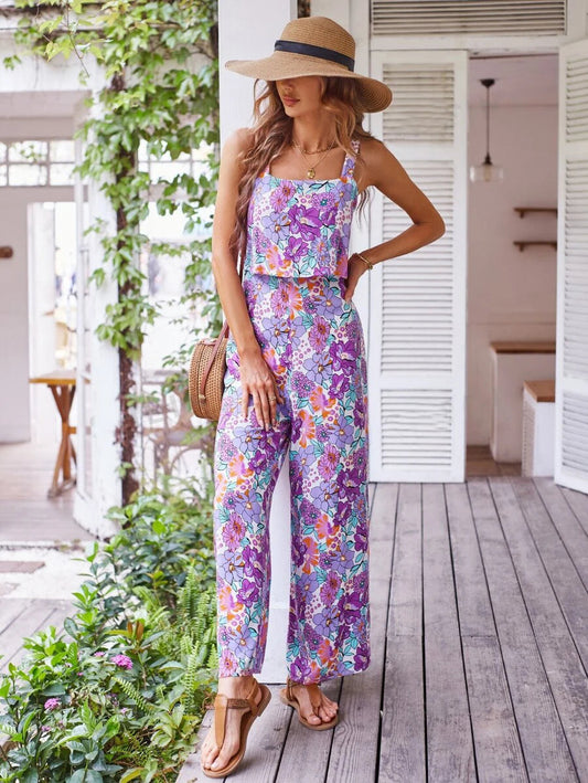 Wide Leg Zomer Jumpsuit - By La Bella Vie