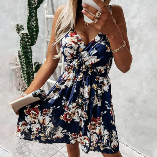 Blossom Bloom Wrap Mini Dress