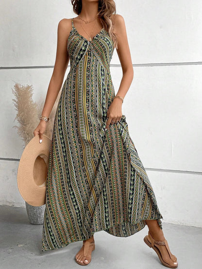 Sunspell Boho Flowy Maxi Dress