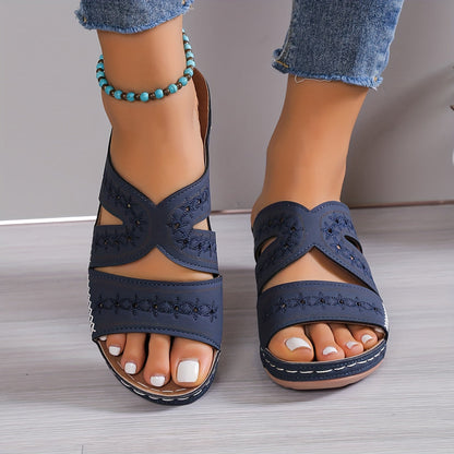 Orthopedische Sandalen met Open Neus - By La Bella Vie
