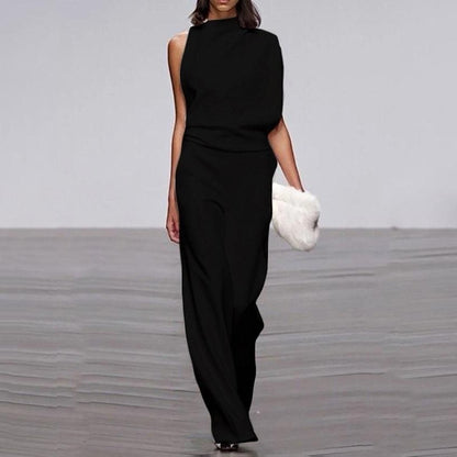 Kyra - elegante asymmetrische jumpsuit - By La Bella Vie