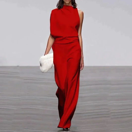 Kyra - elegante asymmetrische jumpsuit - By La Bella Vie