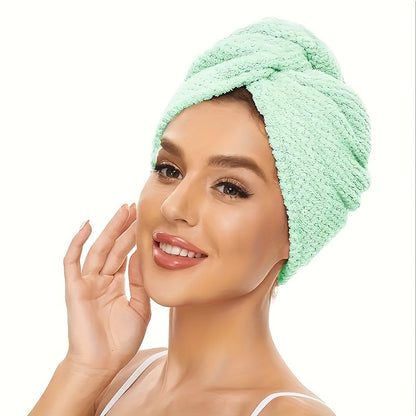 SoftGlow Hair Towel - By La bella Vie