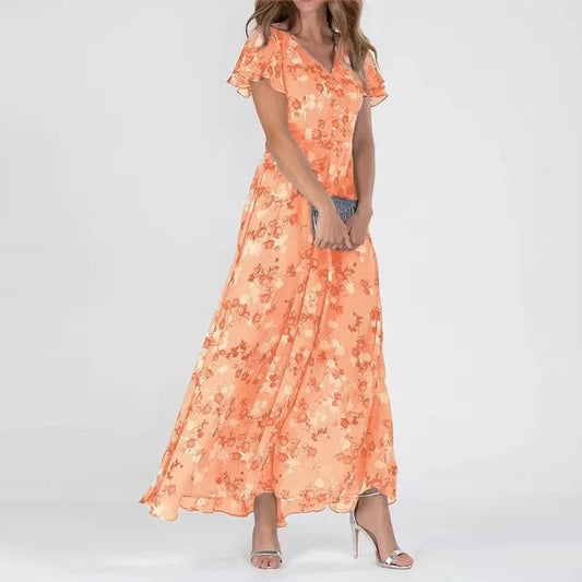 Rose - stijlvolle jurk met ruches