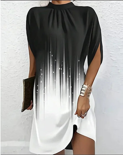 Liana - elegante jurk met vleermuismouwen
